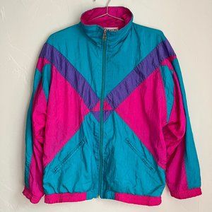 Vintage Full Zip Windbreaker Jacket Coat | Lavon by Cheerful Corp